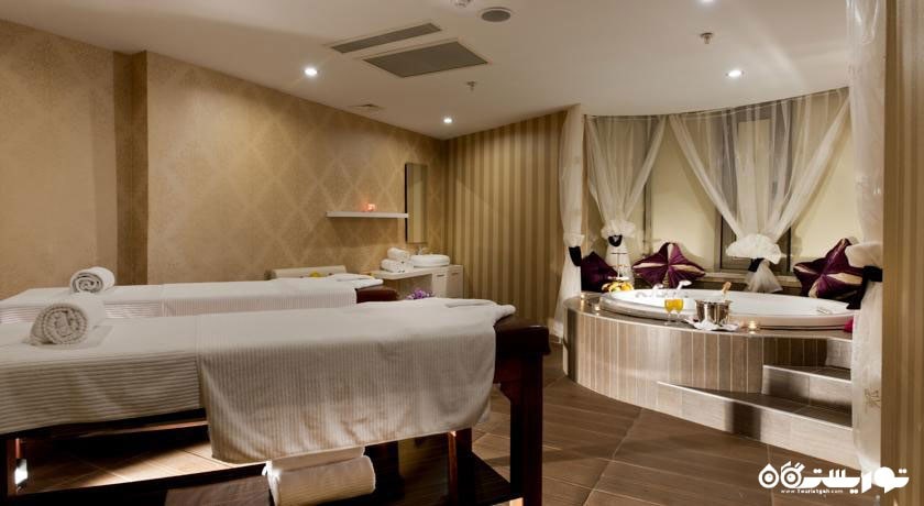 نمای مرکز سلامتی و اسپا هتل